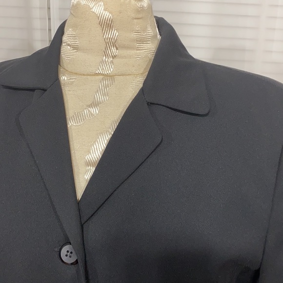 Michele Petite black blazer size 6 - Picture 6 of 10